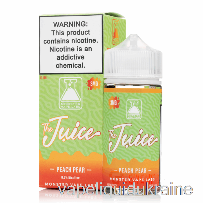 Vape Ukraine Peach Pear - The Juice - 100mL 0mg